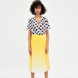 Zara yellow skirt (New With Tag)